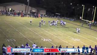 ClayChalkville 1 Brandon Berry 11yd TD run [upl. by Mickelson]