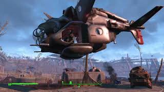 How to get on a vertibird in Fallout 4 [upl. by Monaco520]