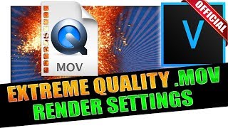 How To Render The HIGHEST Quality MOV 👨‍🏫 VEGAS 16 Tutorial 56 🎥 [upl. by Isidoro]