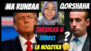 Trump Xukumadiisa Oo 700 Oo Kun American Citizen Ah Ku Furaysa Baadhitaan Sharci La Noqosho😳 [upl. by Abrahams715]