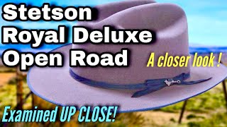 The STETSON ROYAL DELUXE OPEN ROAD  Up Close View and Review [upl. by Lav]