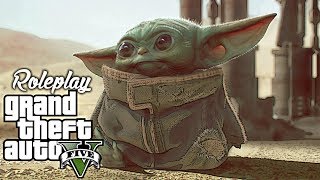 BABY YODA PROBLEME CU POLITIA  HITMAN GTA 5 FIVEM ROLEPLAY [upl. by Frederiksen365]