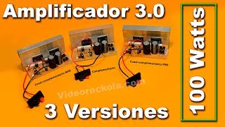 Amplificador de 100W versión 30 [upl. by Ytirahs]