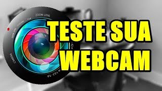 COMO TESTAR WEBCAM SEM NENHUM SOFTWARE OU APP [upl. by Lyckman595]