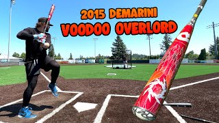 Hitting with the DeMarini VOODOO OVERLORD from 2015  BBCOR Legend or Overhyped [upl. by Aubrey]