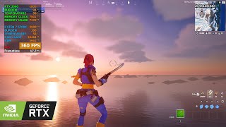 RTX 3060  Ryzen 7 5700x Fortnite Season 5  RANKED  Performance Mode 1080p  FPS limit test [upl. by Hagi]