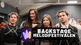 BACKSTAGE MELODIFESTIVALEN 2023  FINAL [upl. by Airitac570]