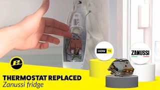 Fitting a Fridge Thermostat Yourself  Easy Fix Zanussi [upl. by Gershom]