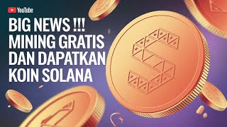 DAPAT KOIN SOLANA 🔥 MINING GRATIS AIRDROP CHILL GUY XMAS [upl. by Naleag507]