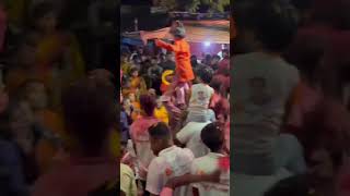 ganptivisarjan bhiwandi trendingshorts ganptibappa jhumkawalipor khandeshisong mumbaichebapp [upl. by Isewk]