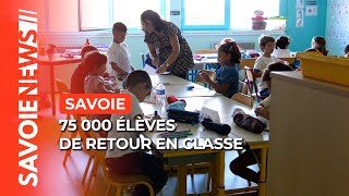 Rentrée scolaire 2024  75 000 élèves en Savoie de retour dans les établissements scolaires [upl. by Eelarol]