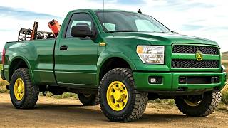 Is John Deere Really Making A Pickup Truck [upl. by Inittirb461]