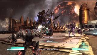 Transformers Fall of Cybertron HD Defeating Bruticus Ending Stage [upl. by Elauqsap]