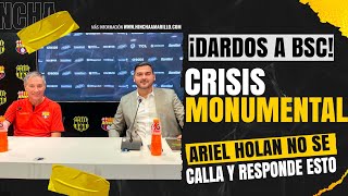 CRISIS MONUMENTAL ¿DARDOS ARIEL HOLAN SE DESTAPA CON BSC  ESTE JUGADOR REGRESARÍA ANTE DELFÍN [upl. by Mallory]