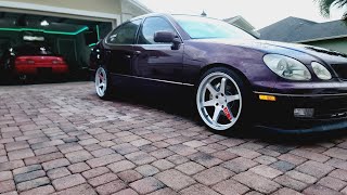 JZS161 GS300 WITH 19quot WHEELshorts [upl. by Donahoe]