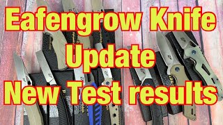 Eafengrow Knife update It’s real D2 steel [upl. by Ennayt]