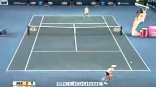 Maria Sharapova vs Justine Henin 2008 AO Highlights [upl. by Mahoney]