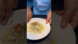 Fettuccine pasta dish for commi food trail  Simple pasta dish for beginners [upl. by Adikram]