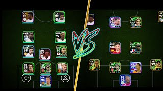 3322 Vs 424 Formation In eFootball Mobile 2025 [upl. by Mccoy]