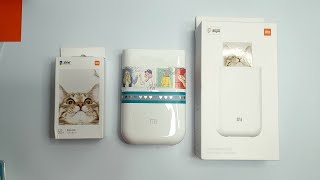 UNBOXING SET UP amp FIRST PRINT  XIAOMI MIJIA ZINK AR PHOTO PRINTER [upl. by Helbon]