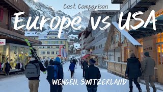 Europe vs USA ski trip cost comparison Watch before you book your next winter vacation [upl. by Casimir]