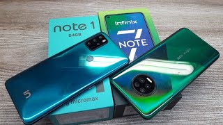 Micromax Note 1 vs Infinix Note 7  Which Should You Buy [upl. by Zul]