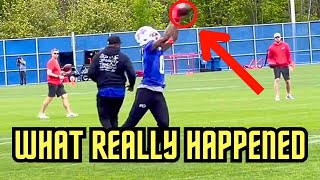 Keon Coleman CRUSHING Drills At Buffalo Bills Rookie Camp Josh Allen NEEDS Him [upl. by Arihsak]