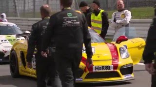 News VLN 03  Cayman GT4 Trophy by MantheyRacing  2016 [upl. by Errot]