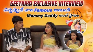 geethika exclusive interview [upl. by Finnie960]