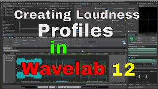 Creating Loudness Profiles in Wavelab 12 [upl. by Mckinney]