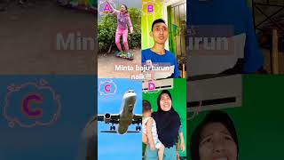 minta baju turun naik ke pesawat ko seram yah video remix pilihyangmana shorts [upl. by Rusell654]