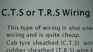 What is CTS or TRS wiring explain in hindi [upl. by Dranrev677]