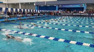 Women’s 100y Back Heat 2 Finals GAC INVITE [upl. by Earej335]