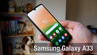 Samsung Galaxy A33  Review  Reseña completa [upl. by Ahsyek]