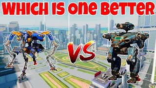 WR🔥 New Robot Dux VS Raptor Comparison WAR ROBOTS [upl. by Nosdivad]