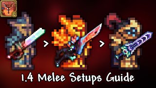 Melee Loadouts Guide  Calamity Mod v20 Terraria 14 Update [upl. by Rodman]