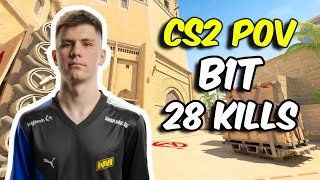 b1t 28 Kills Mirage FACEIT Ranked  Aug 31 2024 cs2 pov demo [upl. by Eelytsirk]