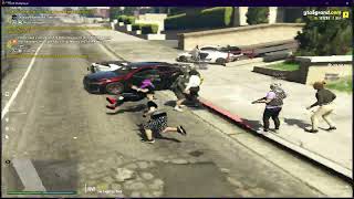 2 vs whole altoz family Gta V Grand Rp Part 2 [upl. by Berke]