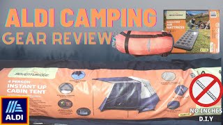 ALDI Camping Gear Review [upl. by Roper]