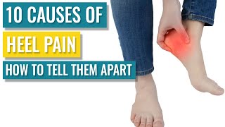 Pain at the Back of the Heel Ten of the Most Common Causes and What to do About It [upl. by Anawait]