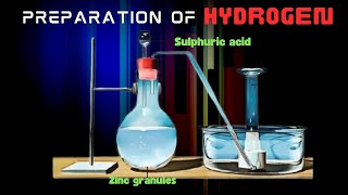 Laboratory Preparation of Hydrogen I Physical amp Chemical Properties I KCSE Chemistry Form One [upl. by Faina]