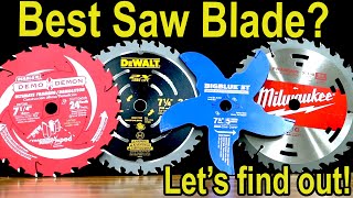 Best quotDemolitionquot Circular Saw Blade Milwaukee Diablo DeWalt Hercules Evolution Bosch Amana [upl. by Brackett]