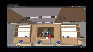 Apple Room Cospaces showroom [upl. by Letsirhc]