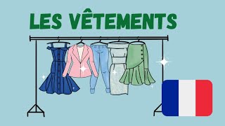 Les vêtements en français  Aprende francés [upl. by Rondi994]