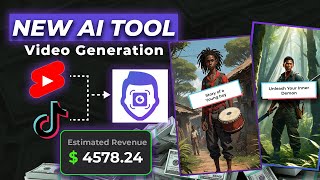 This New Video AI Video Generator can automatically create YouTube Shorts amp Tiktok video [upl. by Akemaj]