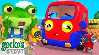 Clumsy Baby Truck  Geckos Garage  Trucks For Children  Cartoons For Kids [upl. by Aernda]