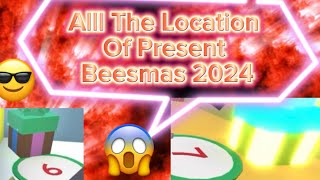 All Presents Locations For BeesMas 2024 In Bee Swarm Simulator [upl. by Ehrman]