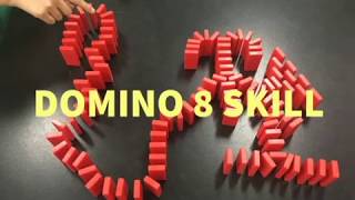 DOMINO 8 SKILL [upl. by Attekal38]