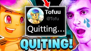 THIS ROBLOX YOUTUBER QUIT Tofuu QUIT ROBLOX [upl. by Leasim158]