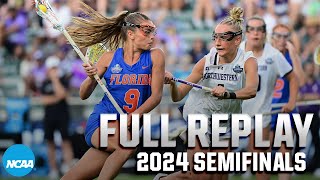 Northwestern vs Florida 2024 NCAA DI womens lacrosse semifinals  FULL REPLAY [upl. by Aubarta95]